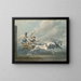 ficier en route pour chez lui - Gottlob Alexander Sauerweid — framed artwork on a wall