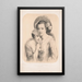 The Milk Sisters - Goupil & Cie — framed artwork on a wall