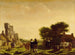a Dutch farm with the ruins of Huis te Kleef - Govert Dircksz Camphuysen — artwork view