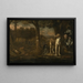 After the hunt - Govert Dircksz Camphuysen — framed artwork on a wall