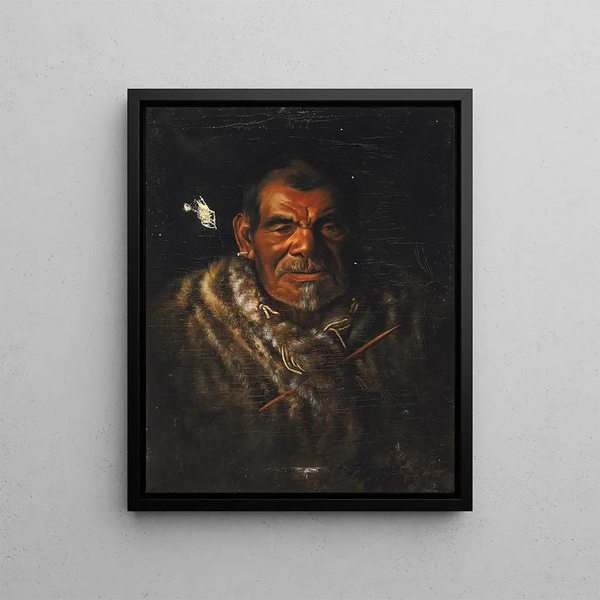 Captain John - Grace Carpenter Hudson — framed artwork on a wall
