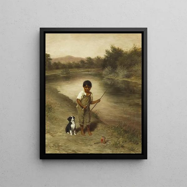 We Got Him - Grace Carpenter Hudson — framed artwork on a wall