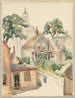 Provincetown Painting with its morning fog - Grace V. Kelly — artwork view