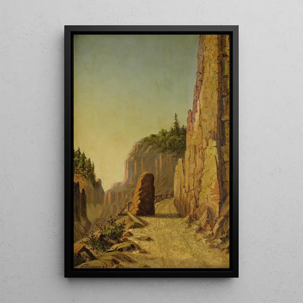Grand Canyon Yellowstone - Grafton Tyler Brown — framed artwork on a wall