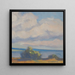 Grand ciel ouvert painting - James C Kulhanek — framed artwork on a wall