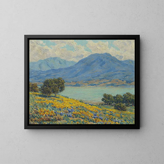 Landscape - Granville Redmond — framed artwork on a wall