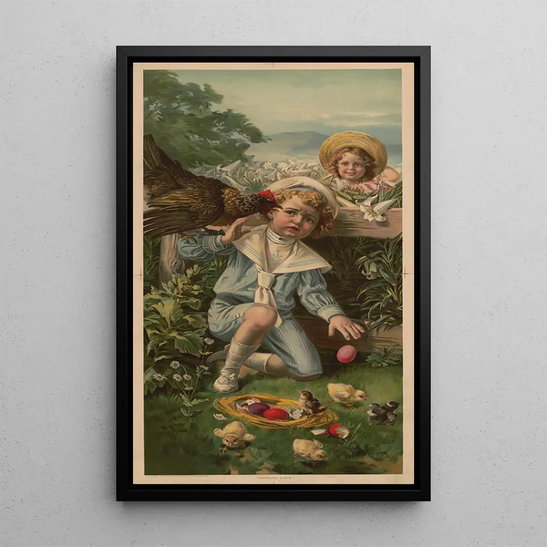 Motherly Love - Great American Tea Company — framed artwork on a wall