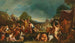 Moïse and the Gathering of Manna by the Israelites - Gregorio Lazzarini — artwork view