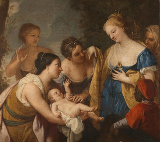 The Discovery of Moses - Gregorio Lazzarini — artwork view