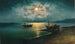 A Moonlit Night on the Shore - Grigori Ivanovitch Kapustin — artwork view