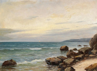 On the coast - Grigori Ivanovitch Kapustin — artwork view