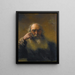 Portrait of a Man - Grigory Grigorievich Myasoedov — framed artwork on a wall