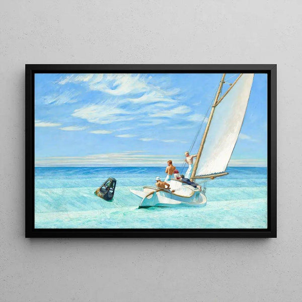 Reproduction of the painting Ground Swell - Edward Hopper