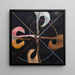 Groupe IX SUW Le - Hilma af Klint — framed artwork on a wall