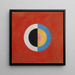 Groupe IXSUW No 17 Le Cygne No 17 - Hilma af Klint — framed artwork on a wall