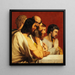 the Apostles Group during the scene turned to the right - Alphonse — framed artwork on a wall