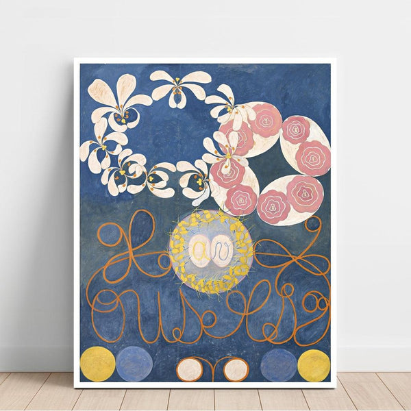 Reproduction of the painting Group of Childhood IV - Hilma af Klint