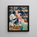 Cavalier - Gösta von Hennigs — framed artwork on a wall