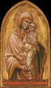 Virgin and Child Painting - Guariento di Arpo — artwork view