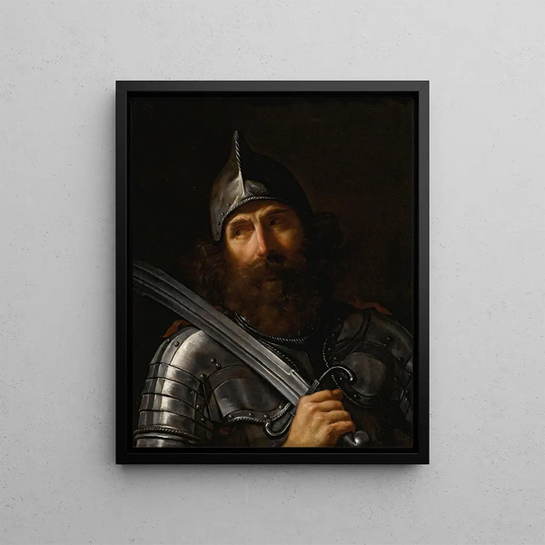 Mars Painting - Guercino — framed artwork on a wall