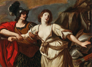Rinaldo and Armida - Guercino — artwork view