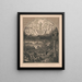The Day of Judgment - Gugler Litho & Co.. — framed artwork on a wall