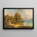 Lake Lucerne - Guido Hampe — framed artwork on a wall