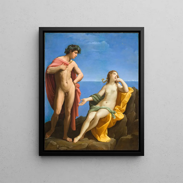 Bacchus et Ariane - Guido Reni — framed artwork on a wall