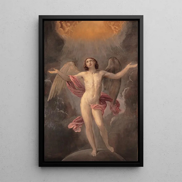 Âme bienheureuse - Guido Reni — framed artwork on a wall