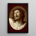 Head of Christ crowned with thorns - Guido Reni — framed artwork on a wall