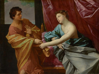 Joseph and Potiphar's Wife - Guido Reni — artwork view