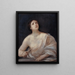 Lucrece Painting - Guido Reni — framed artwork on a wall