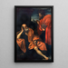 Paul Reprimanding Peter Repentant - Guido Reni — framed artwork on a wall