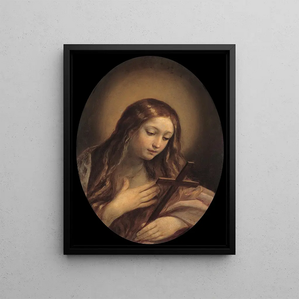 Madeleine Penitent - Guido Reni — framed artwork on a wall