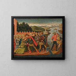 The Return of Ulysses - Guidoccio Cozzarelli — framed artwork on a wall
