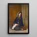 The Beggar - Guillaume Charles Brun — framed artwork on a wall