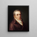 Portrait of Ignace Vanlerberghe 1758-1819 banker and arms supplier - Guillaume Descamps — framed artwork on a wall