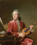 Man with Violin - Guillaume Voiriot — artwork view