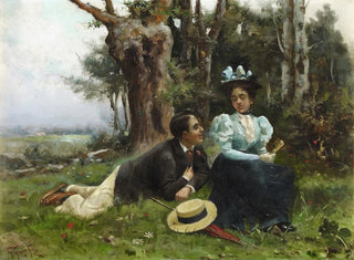 La Cour en campagne - Guillermo Gómez Gil — artwork view