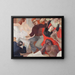 Self-portrait Painting - Guillermo Laborde — framed artwork on a wall