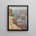 Grand Canyon - Gunnar Mauritz Widforss — framed artwork on a wall