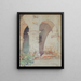Mission San Juan Capistrano - Gunnar Mauritz Widforss — framed artwork on a wall