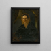 the portrait of the wife of the Spiš lawyer Raisa - Gérard de Frainse — framed artwork on a wall