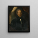 Portrait of Spiš lawyer Frainse - Gérard de Frainse — framed artwork on a wall