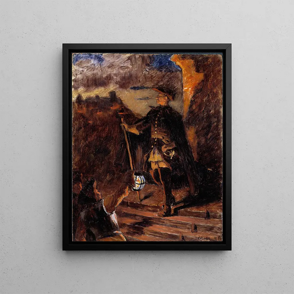 November - Gustaf Cederström — framed artwork on a wall
