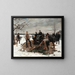 An Entombment at Alsike - Gustaf Cederström — framed artwork on a wall