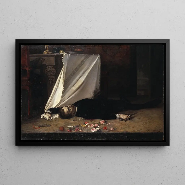 Epilogue - Gustaf Cederström — framed artwork on a wall