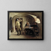 Sergents recruteurs - Gustaf Cederström — framed artwork on a wall