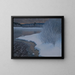 Frost on Ice - Gustaf Fjaestad — framed artwork on a wall