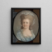 Baroness Maria Sofia Juliana von Blixen - Gustaf Lundberg — framed artwork on a wall